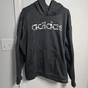 Adidas Men's Charcoal Hoodie